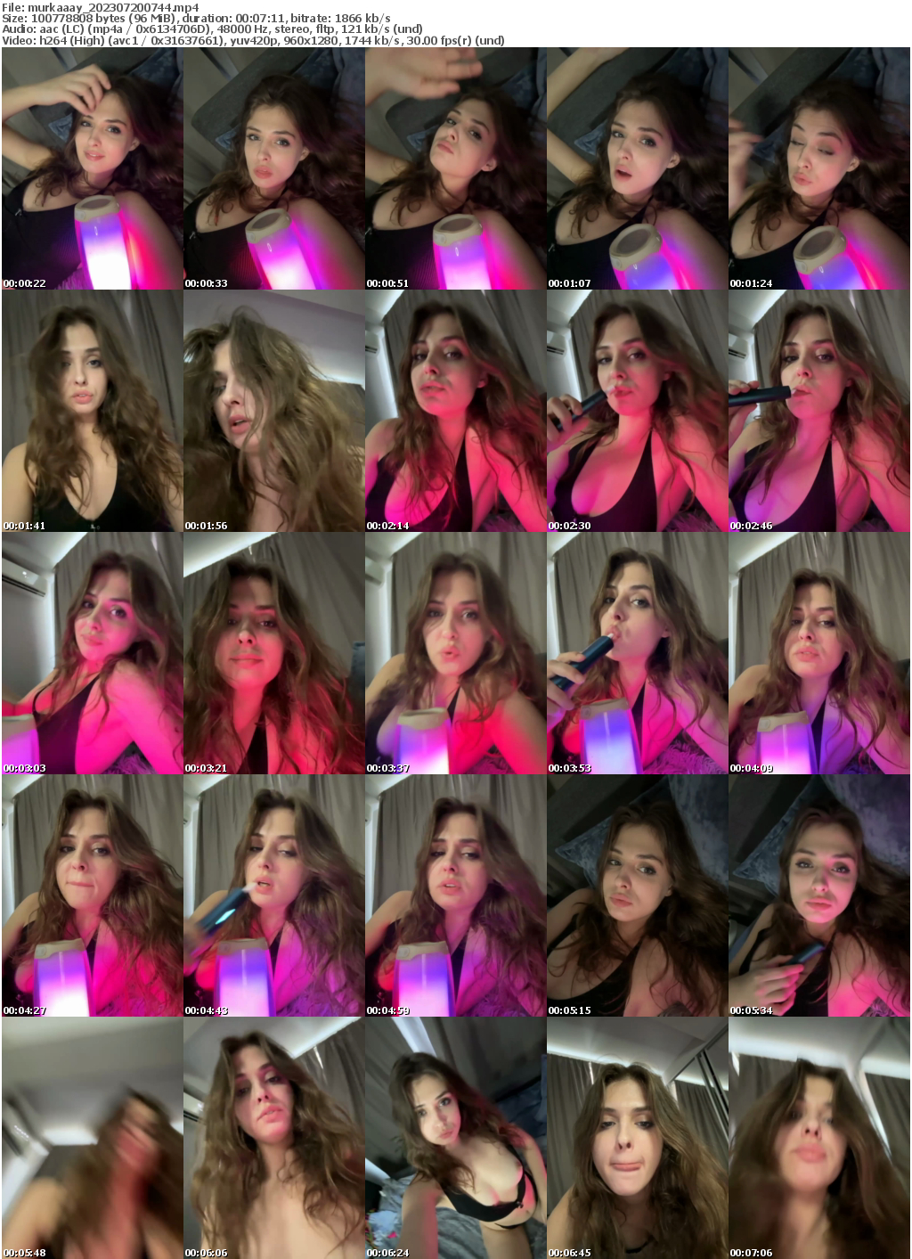 Preview thumb from murkaaay on 2023-07-20 @ bongacams