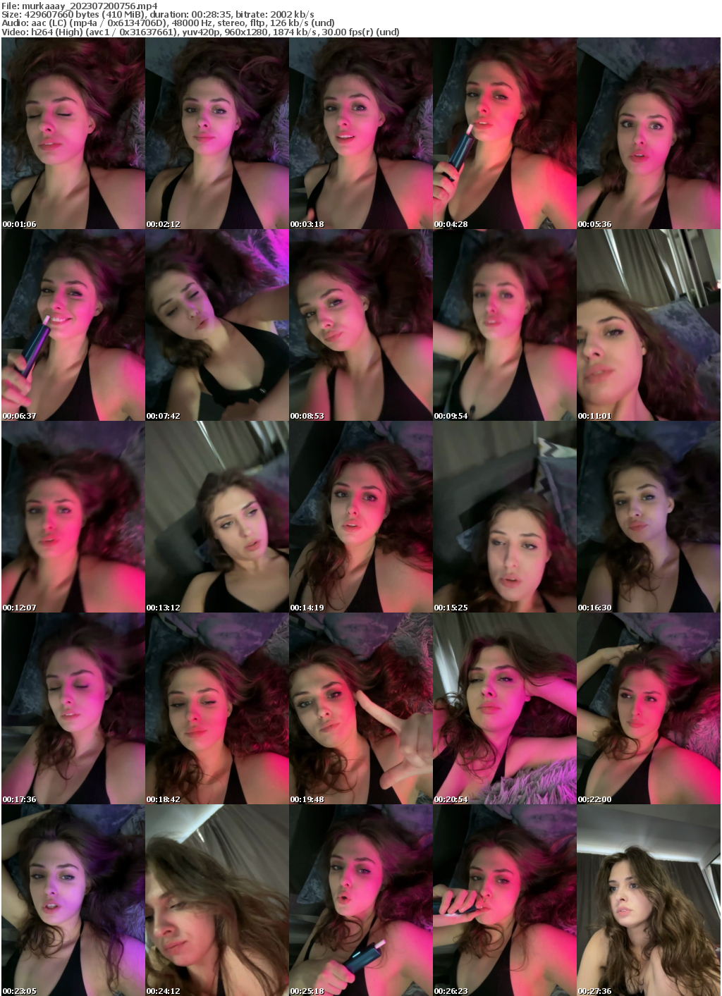 Preview thumb from murkaaay on 2023-07-20 @ bongacams