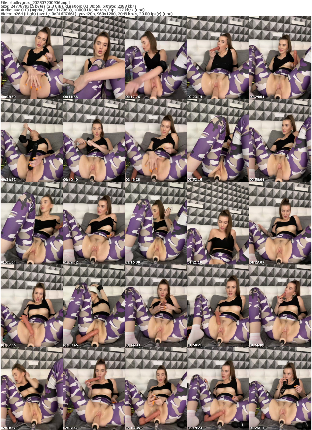 Preview thumb from sladkygrex on 2023-07-20 @ bongacams