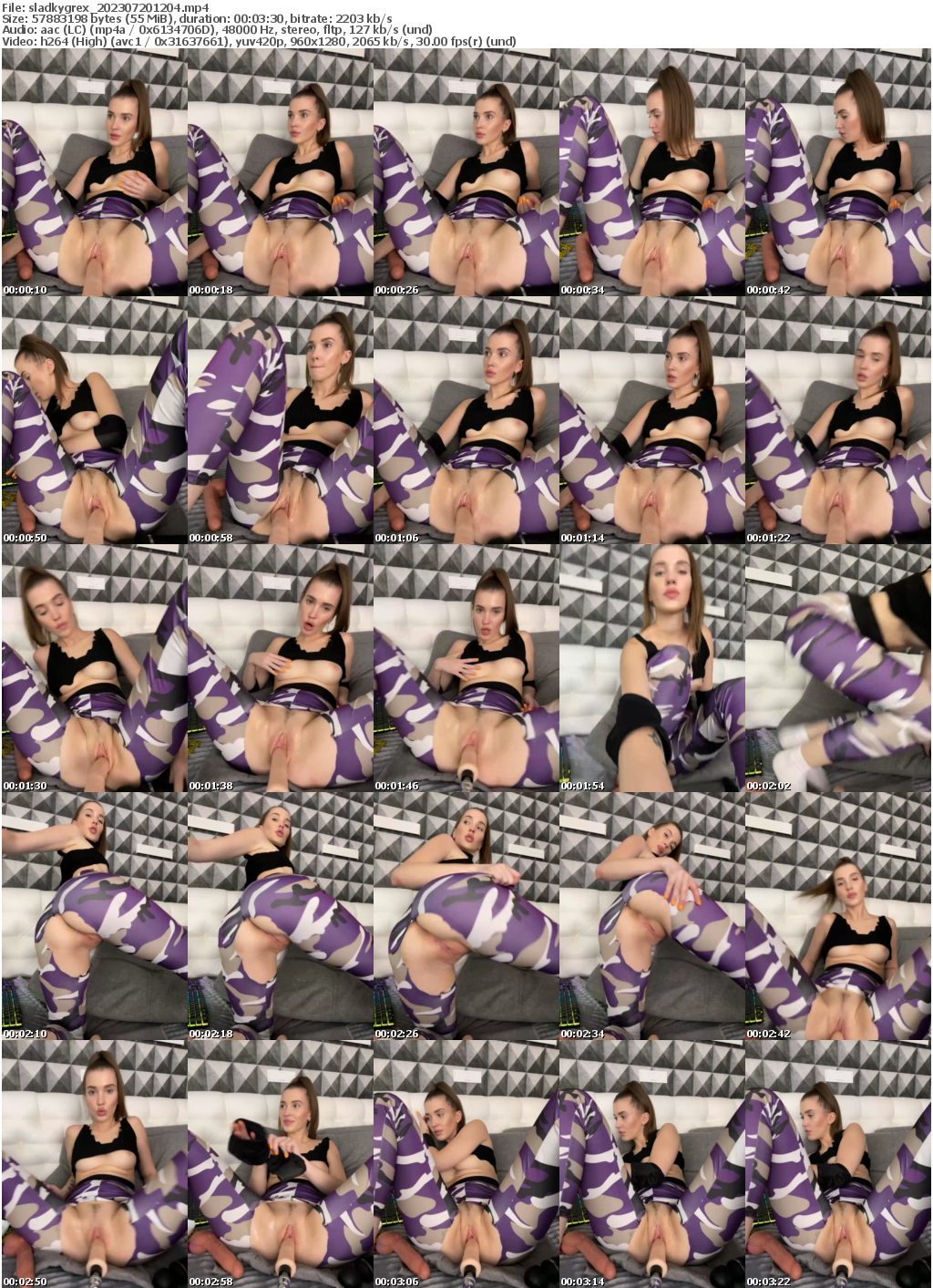 Preview thumb from sladkygrex on 2023-07-20 @ bongacams