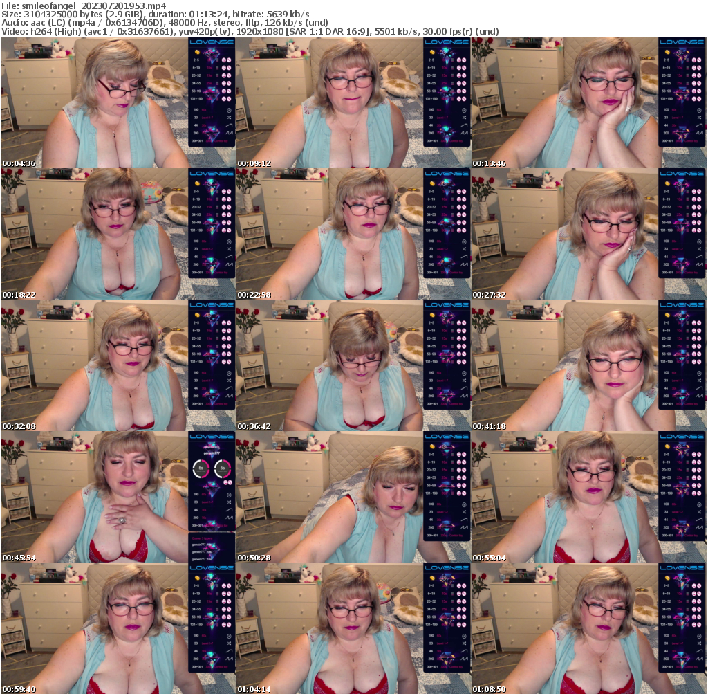 Preview thumb from smileofangel on 2023-07-20 @ bongacams