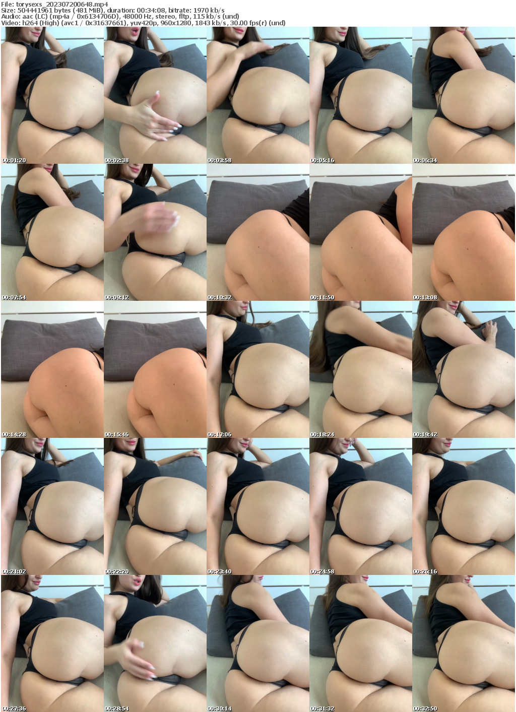 Preview thumb from torysexs on 2023-07-20 @ bongacams