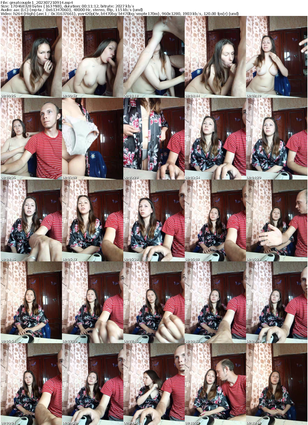 Preview thumb from greatcouple1 on 2023-07-21 @ bongacams