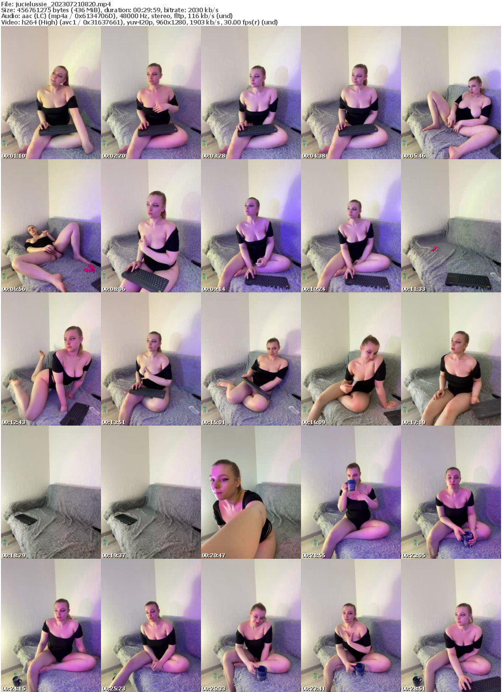 Preview thumb from jucielussie on 2023-07-21 @ bongacams