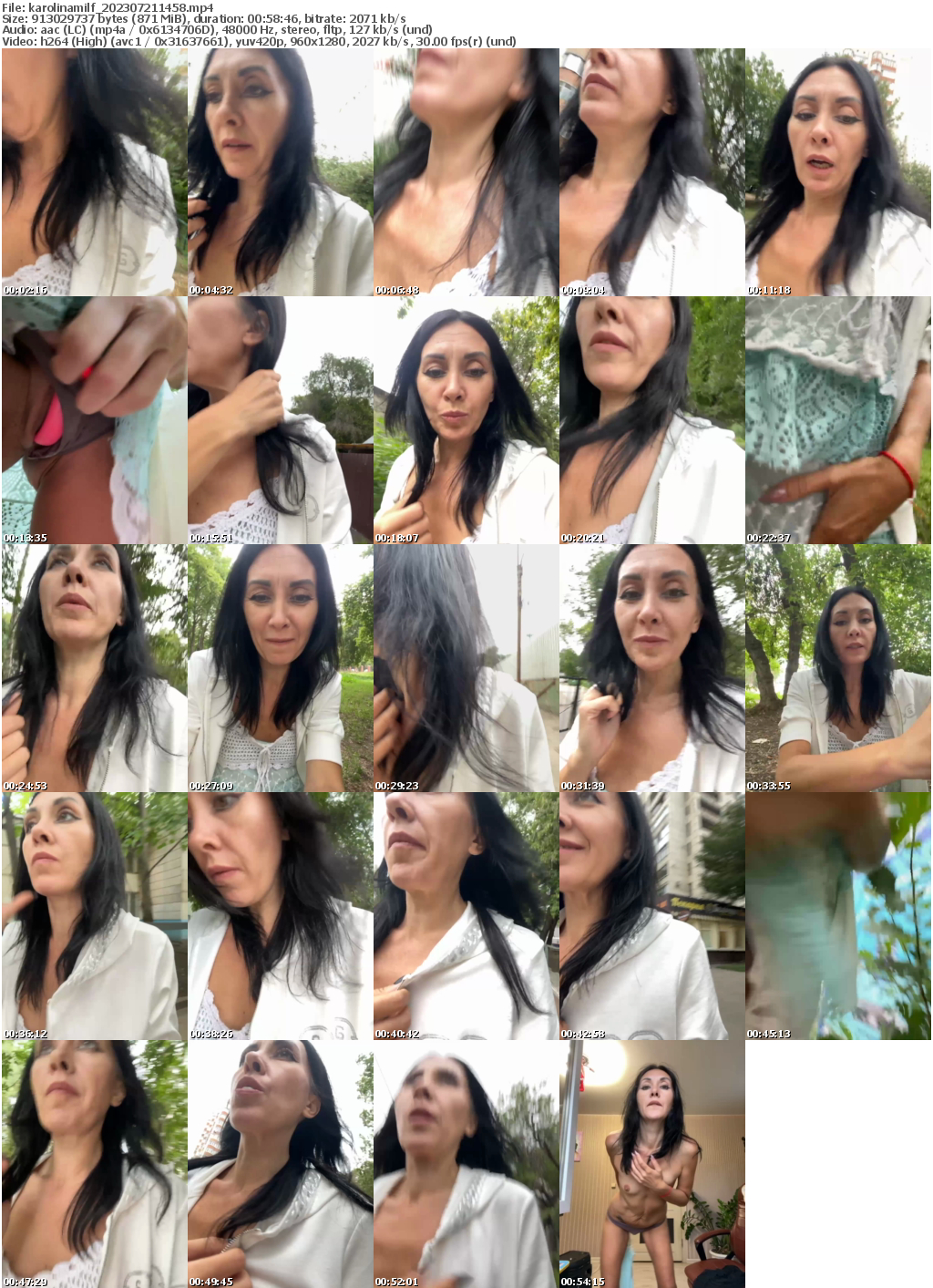 Preview thumb from karolinamilf on 2023-07-21 @ bongacams