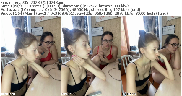 Preview thumb from milena935 on 2023-07-21 @ bongacams