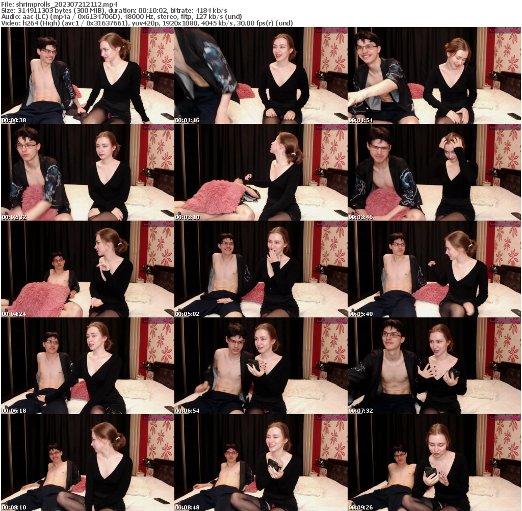 Preview thumb from shrimprolls on 2023-07-21 @ bongacams