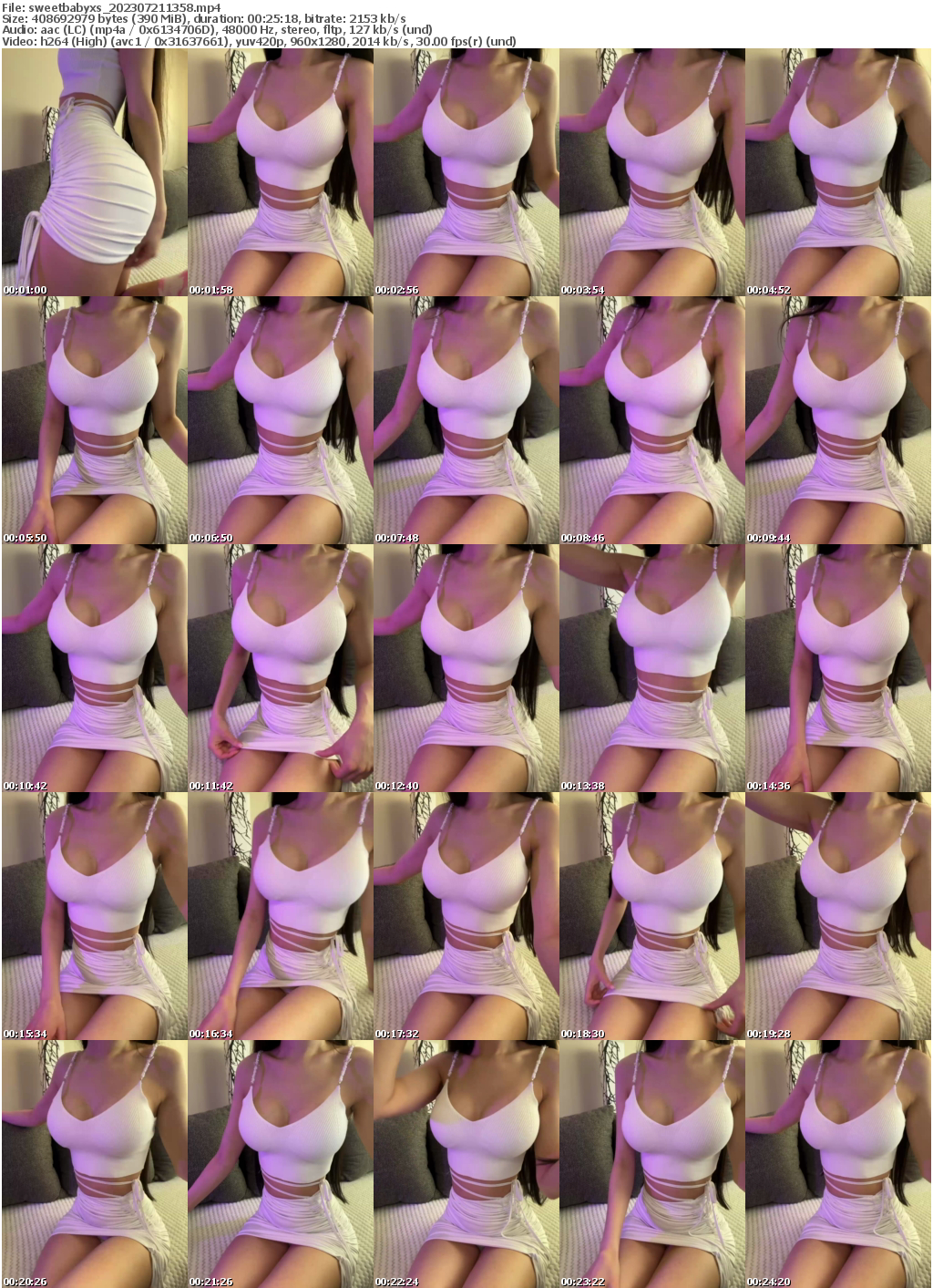 Preview thumb from sweetbabyxs on 2023-07-21 @ bongacams