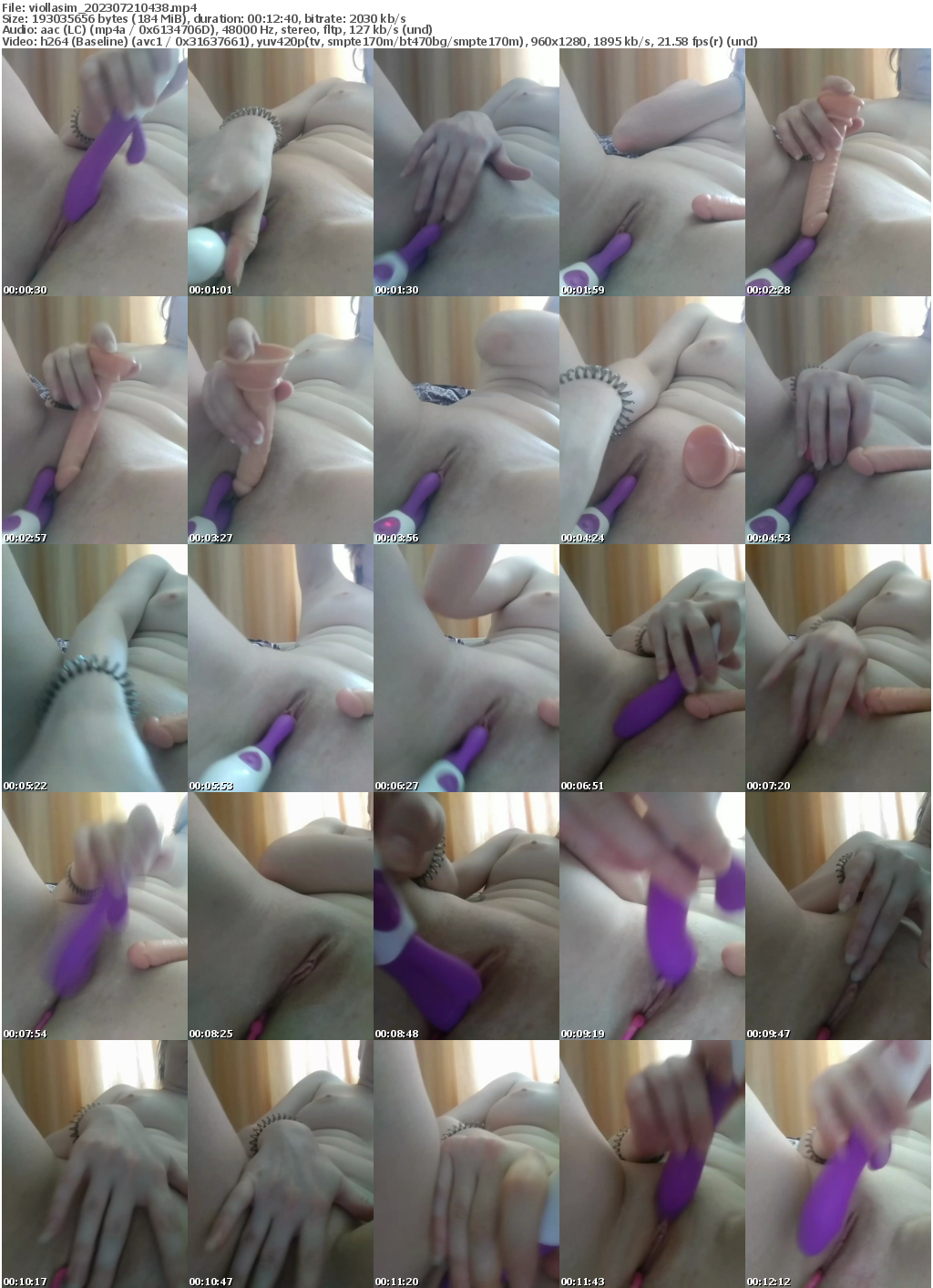 Preview thumb from viollasim on 2023-07-21 @ bongacams