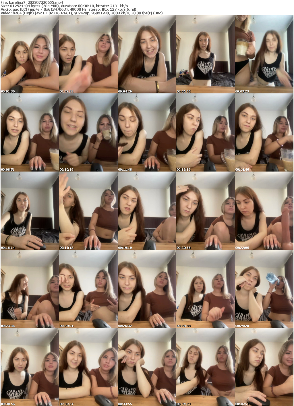 Preview thumb from karolina7 on 2023-07-22 @ bongacams