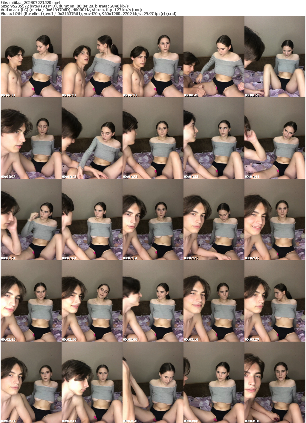 Preview thumb from miiilaa on 2023-07-22 @ bongacams