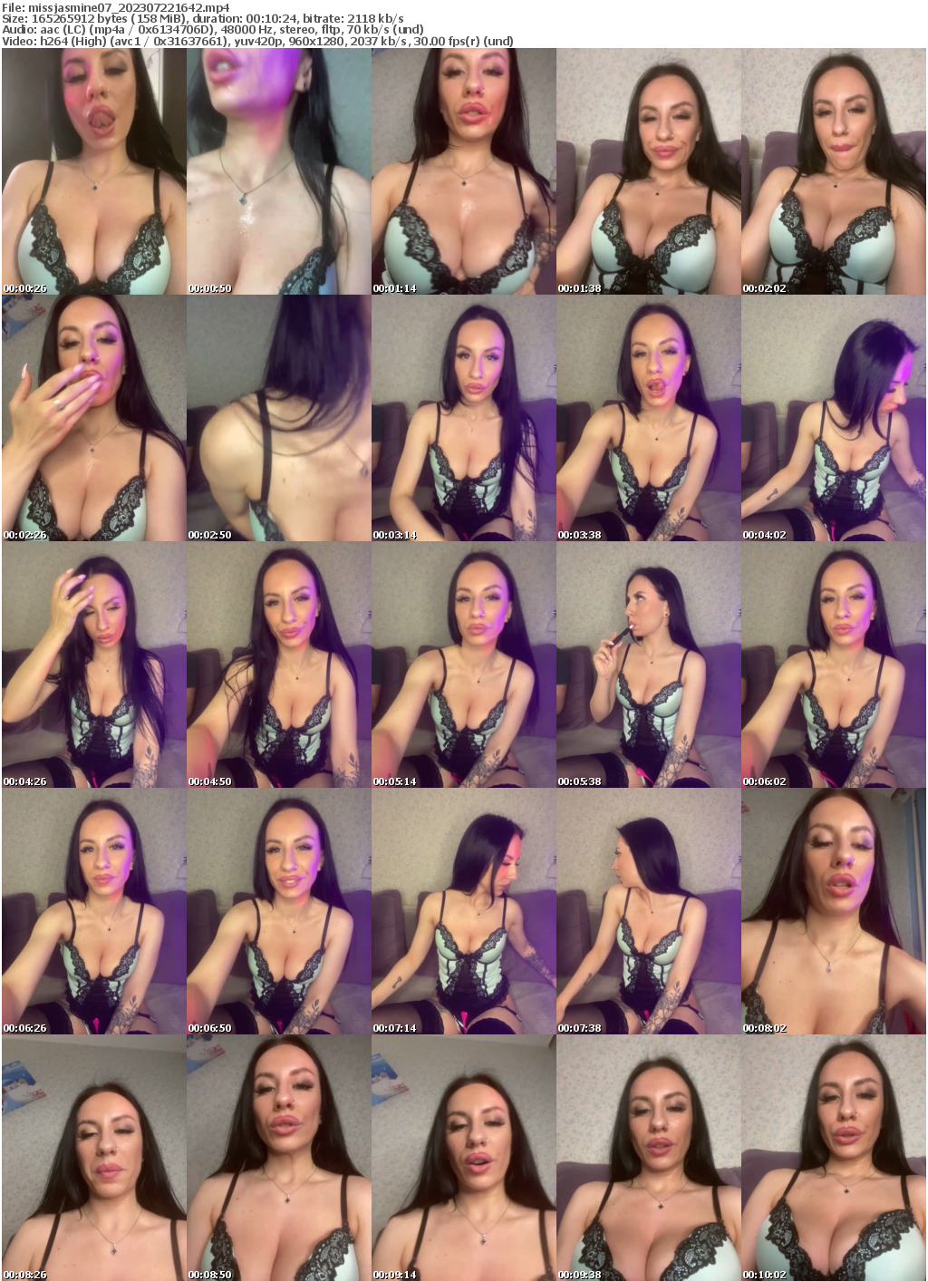 Preview thumb from missjasmine07 on 2023-07-22 @ bongacams