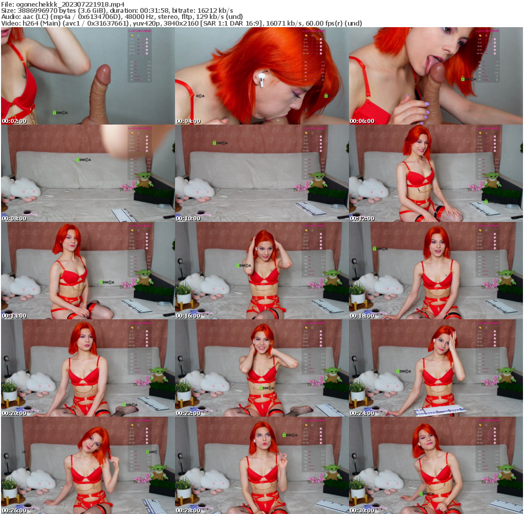 Preview thumb from ogonechekkk on 2023-07-22 @ bongacams