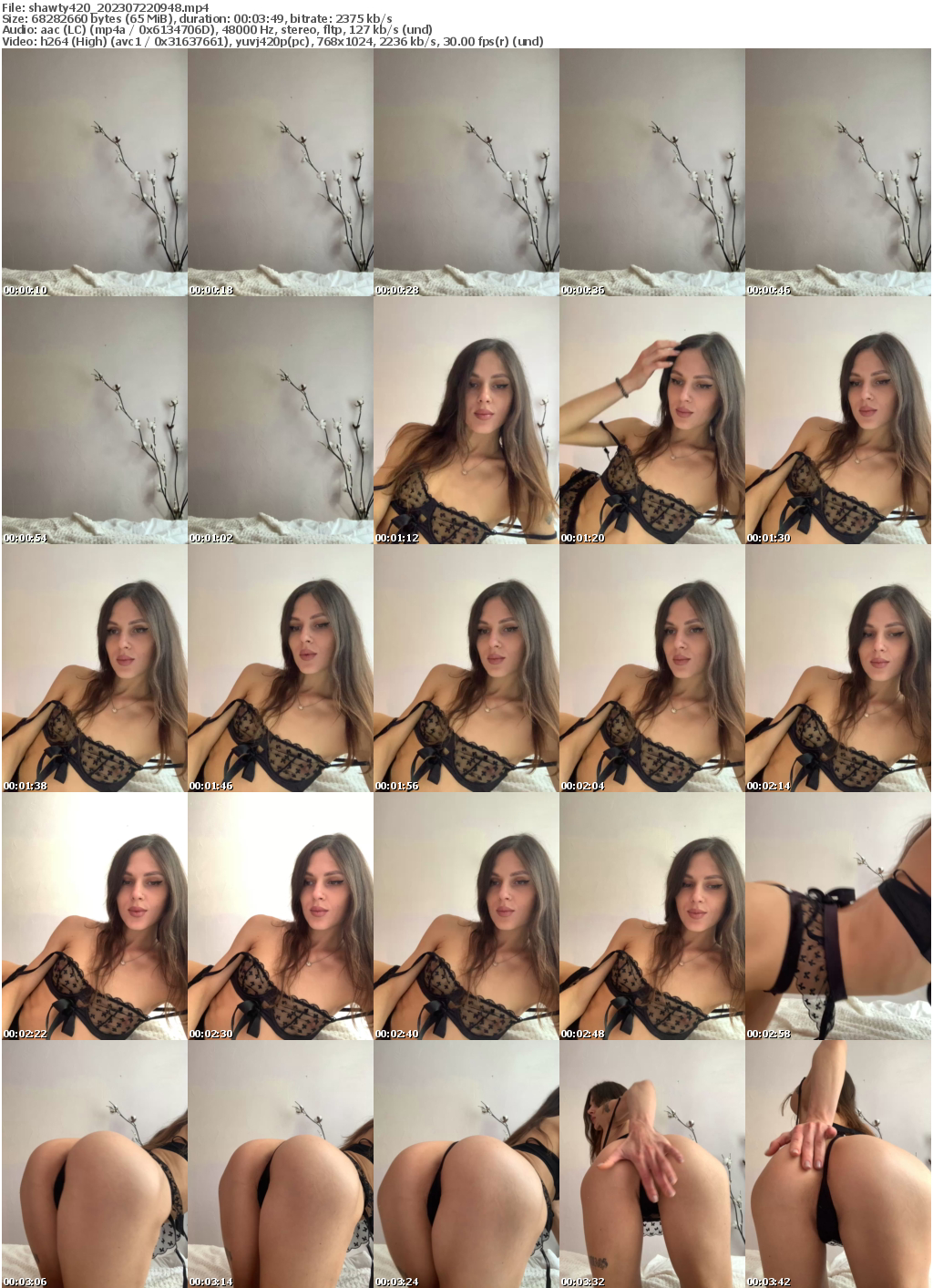 Preview thumb from shawty420 on 2023-07-22 @ bongacams