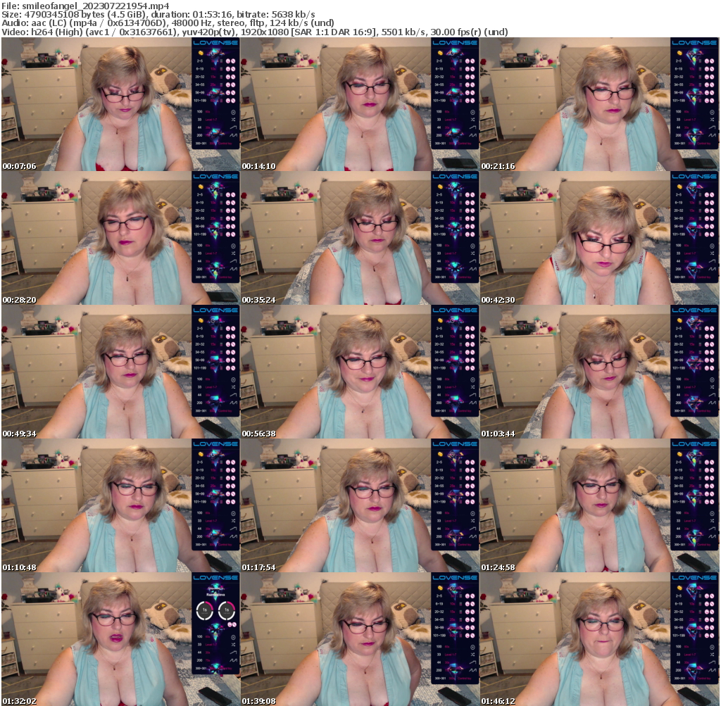 Preview thumb from smileofangel on 2023-07-22 @ bongacams