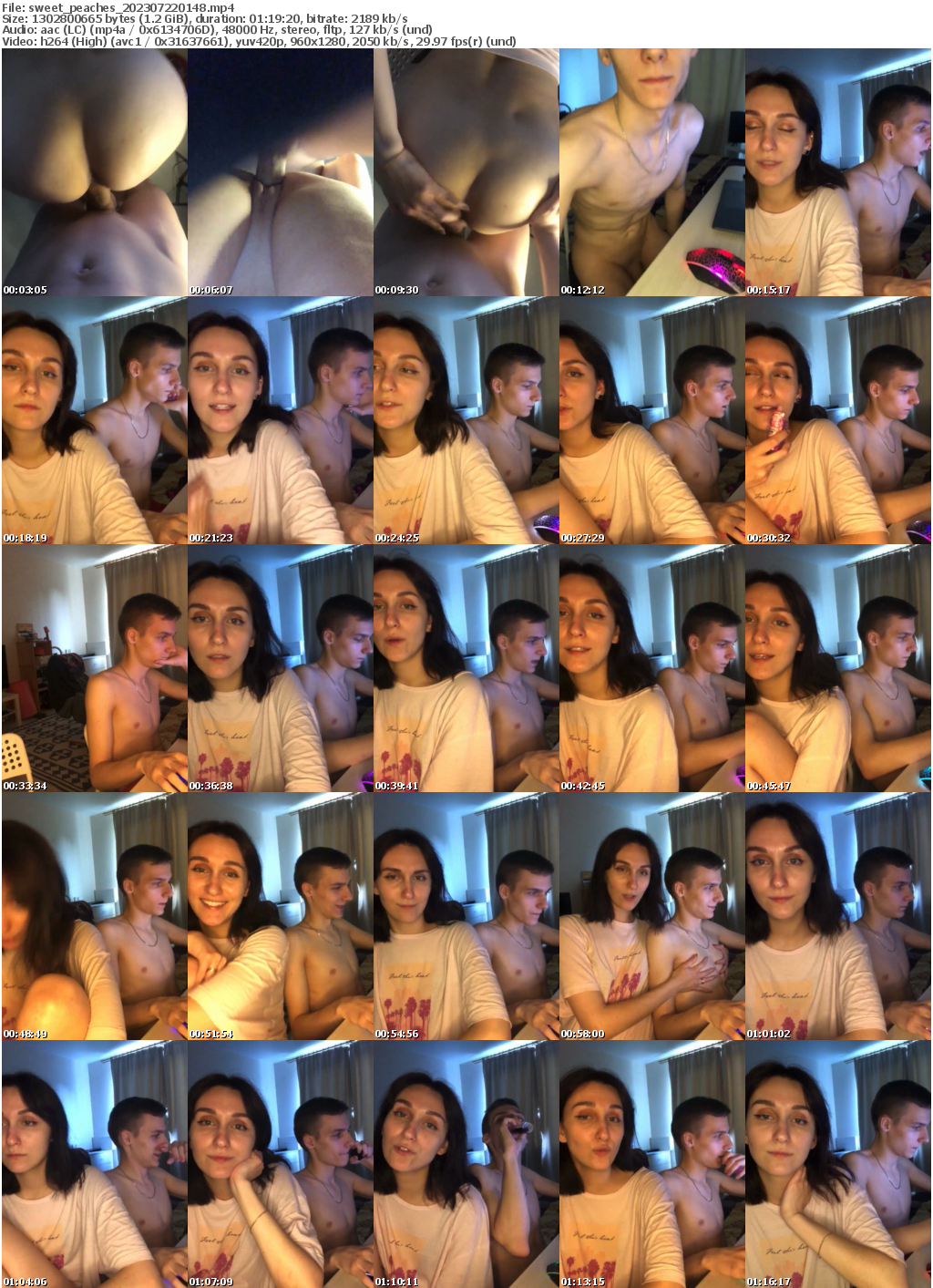 Preview thumb from sweet_peaches on 2023-07-22 @ bongacams