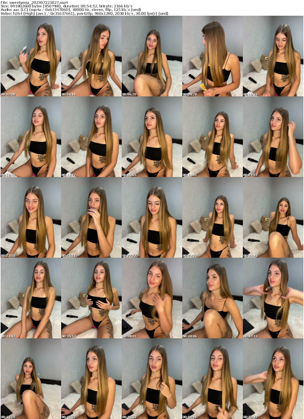 Preview thumb from sweetymia on 2023-07-22 @ bongacams