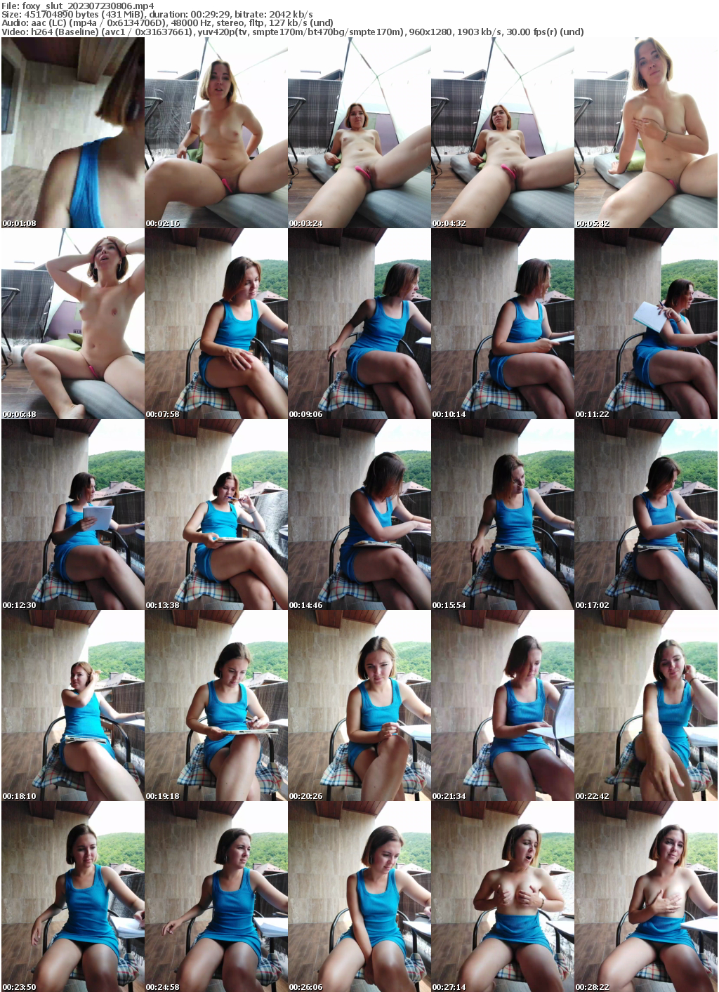 Preview thumb from foxy_slut on 2023-07-23 @ bongacams