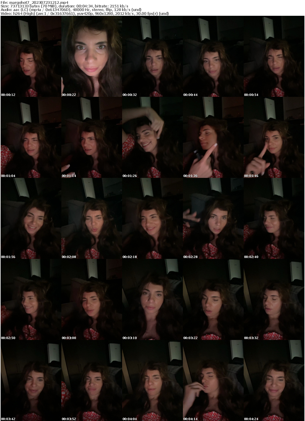 Preview thumb from margohot7 on 2023-07-23 @ bongacams