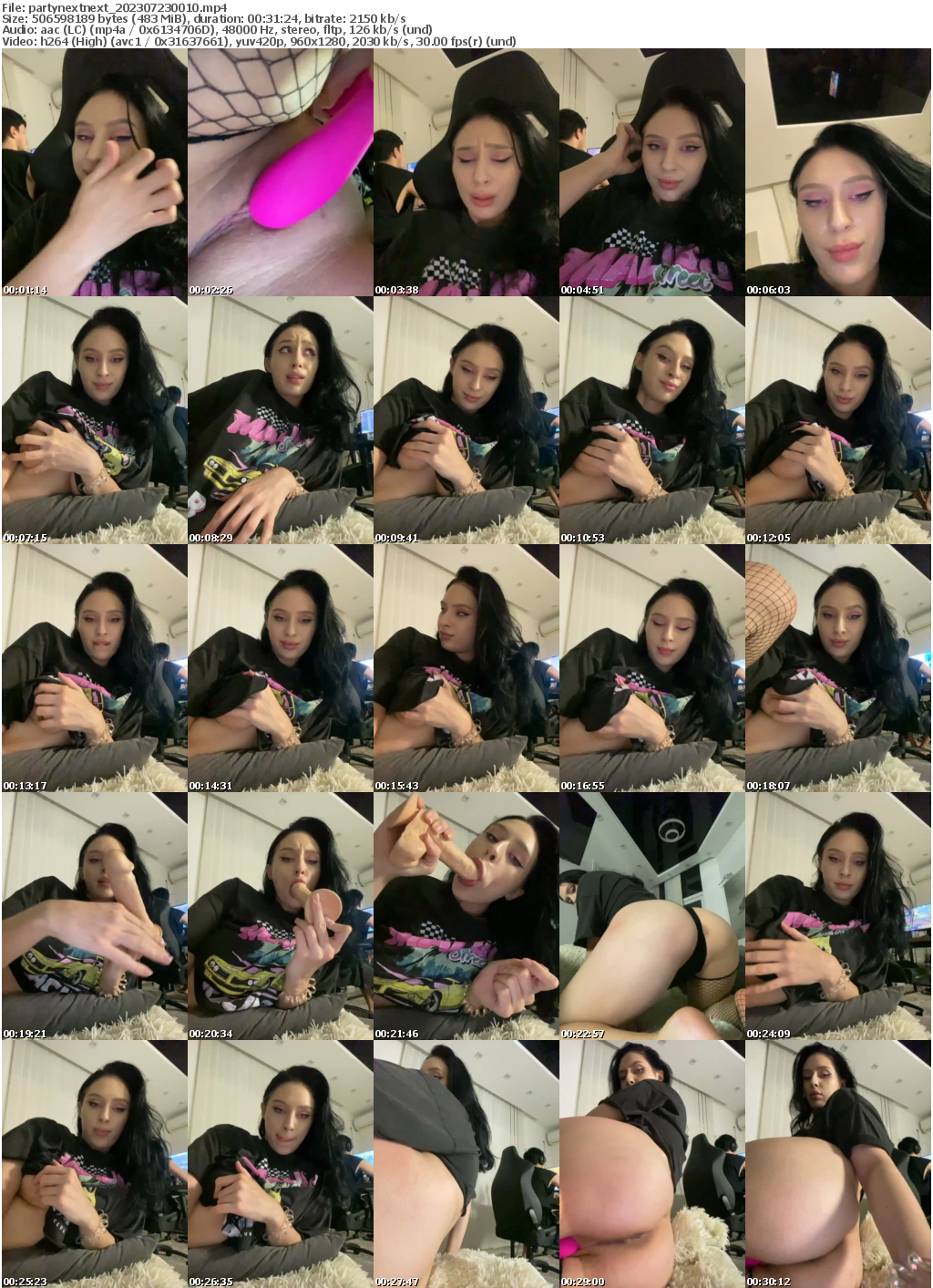 Preview thumb from partynextnext on 2023-07-23 @ bongacams