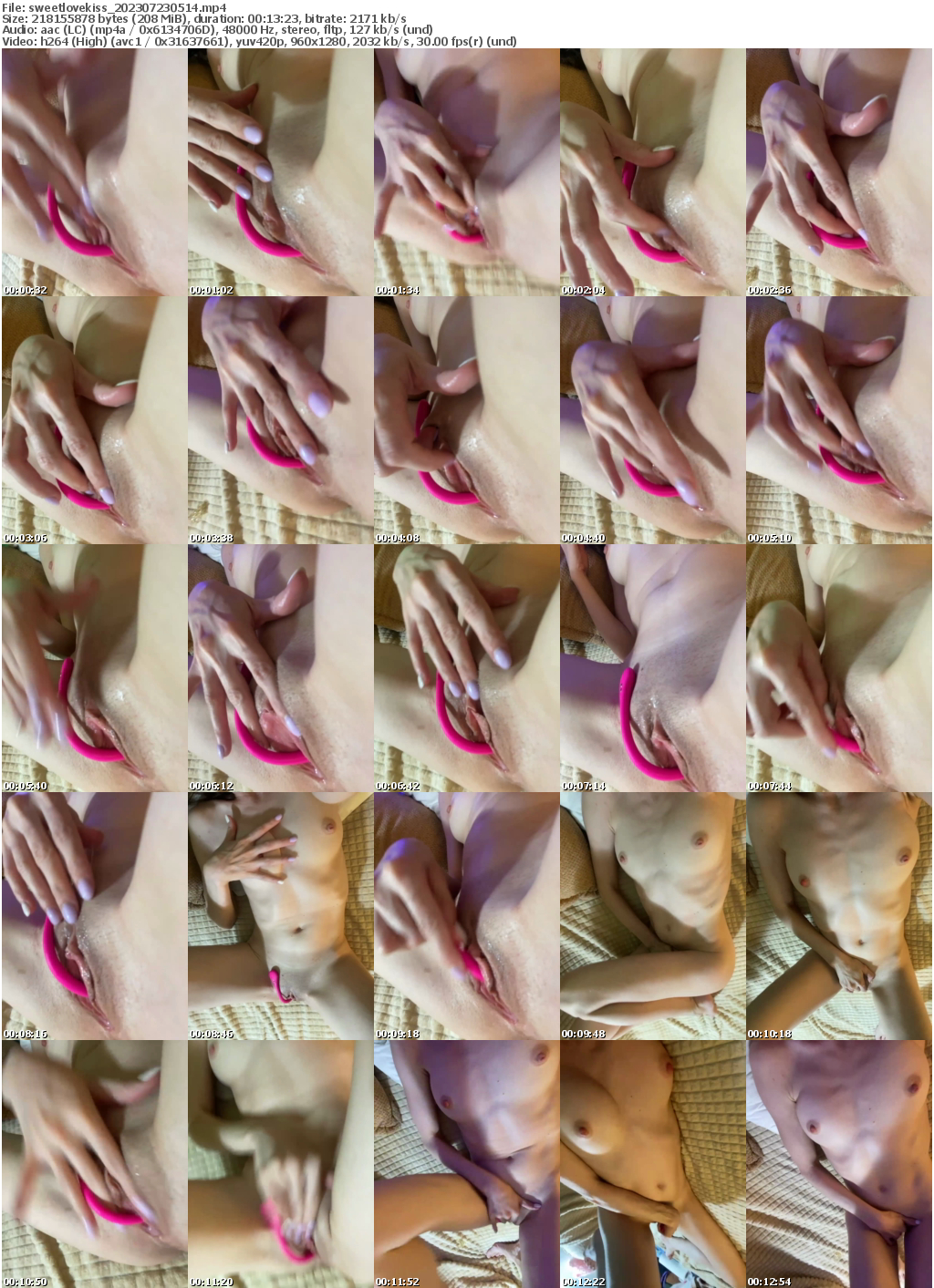 Preview thumb from sweetlovekiss on 2023-07-23 @ bongacams