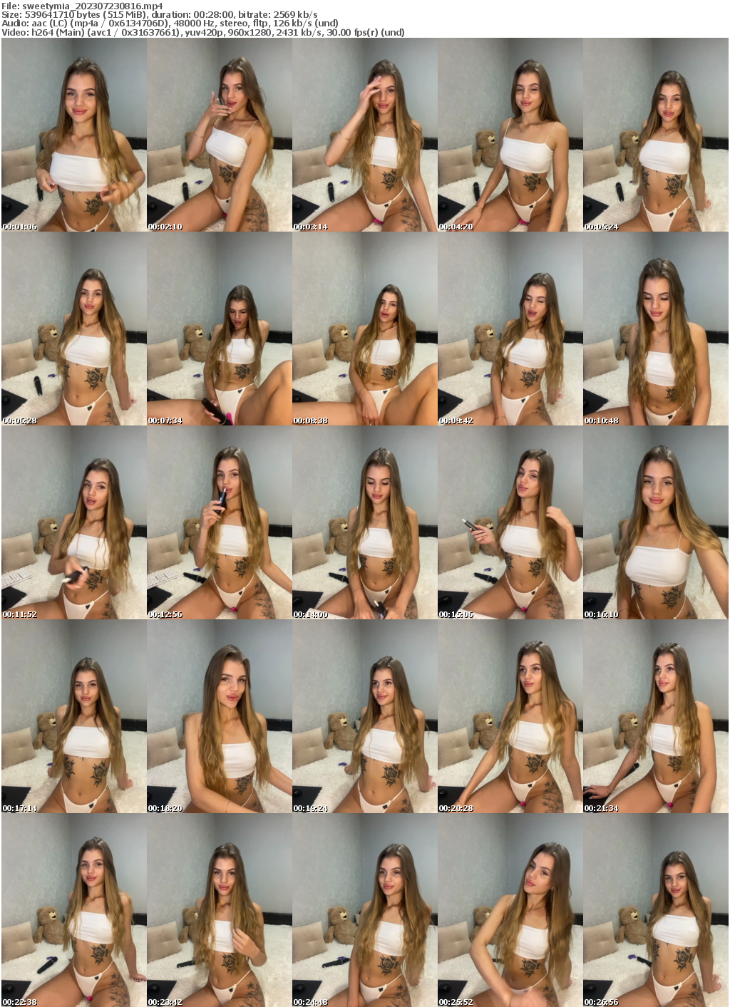 Preview thumb from sweetymia on 2023-07-23 @ bongacams