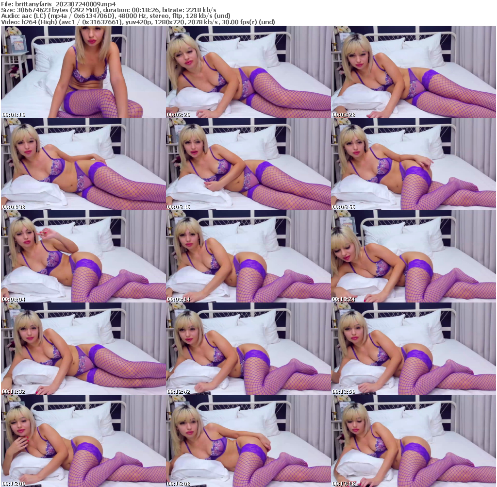 Preview thumb from brittanyfaris on 2023-07-24 @ bongacams