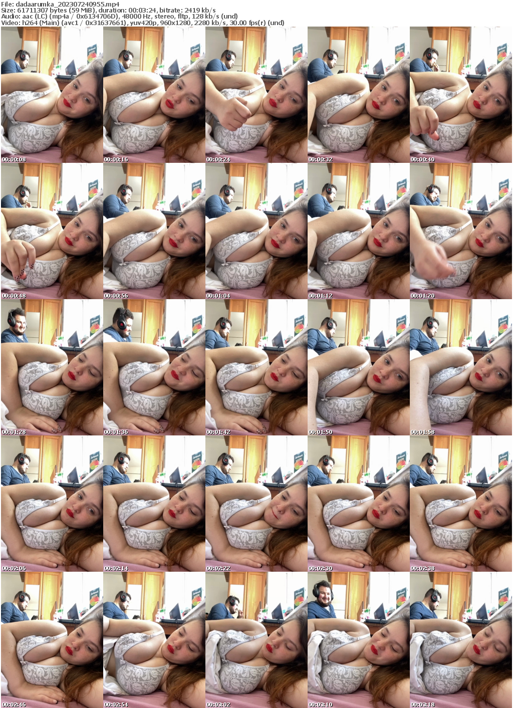 Preview thumb from dadaarumka on 2023-07-24 @ bongacams