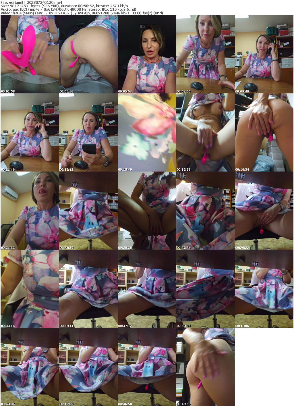 Preview thumb from editamilf on 2023-07-24 @ bongacams