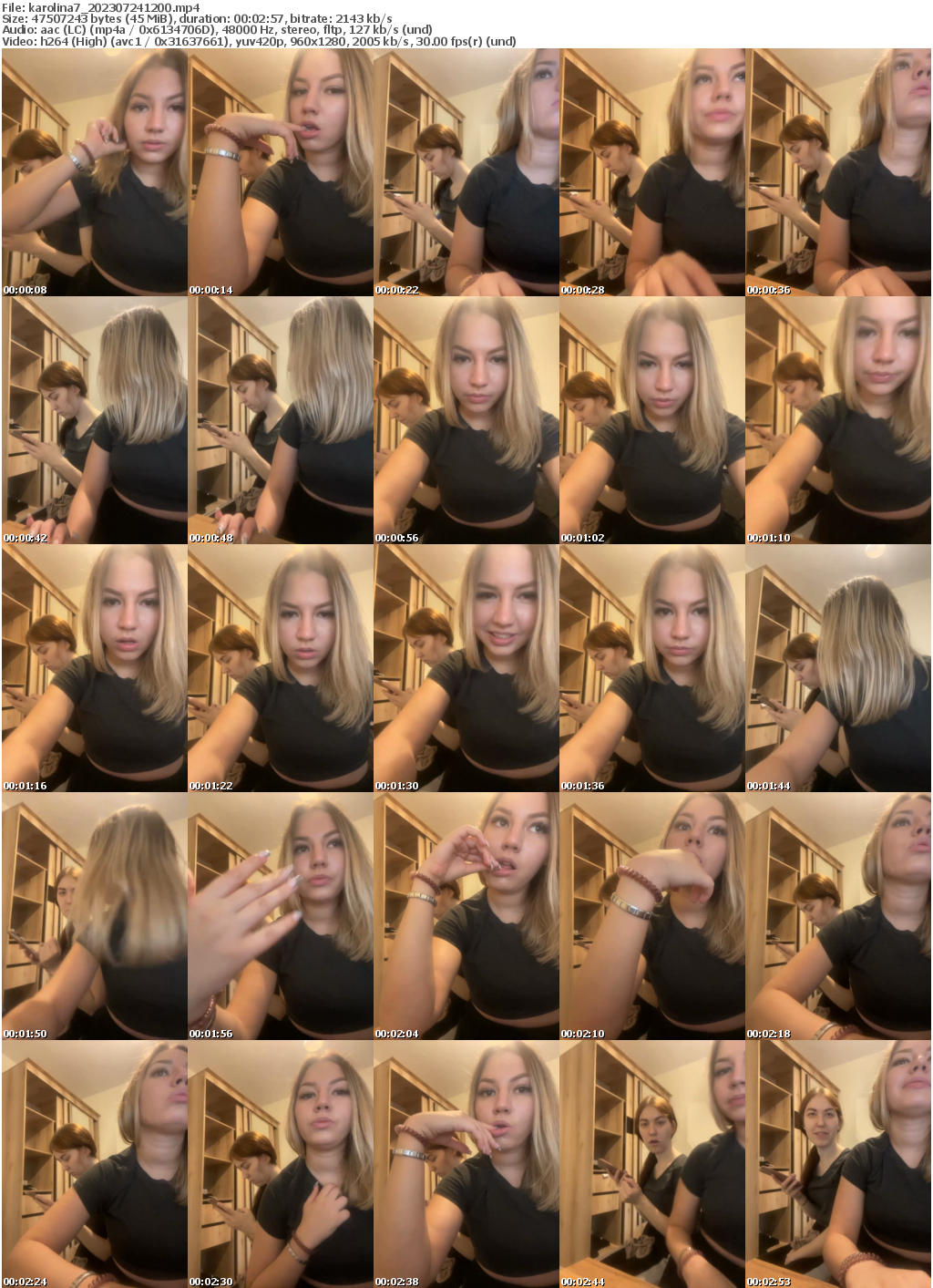Preview thumb from karolina7 on 2023-07-24 @ bongacams