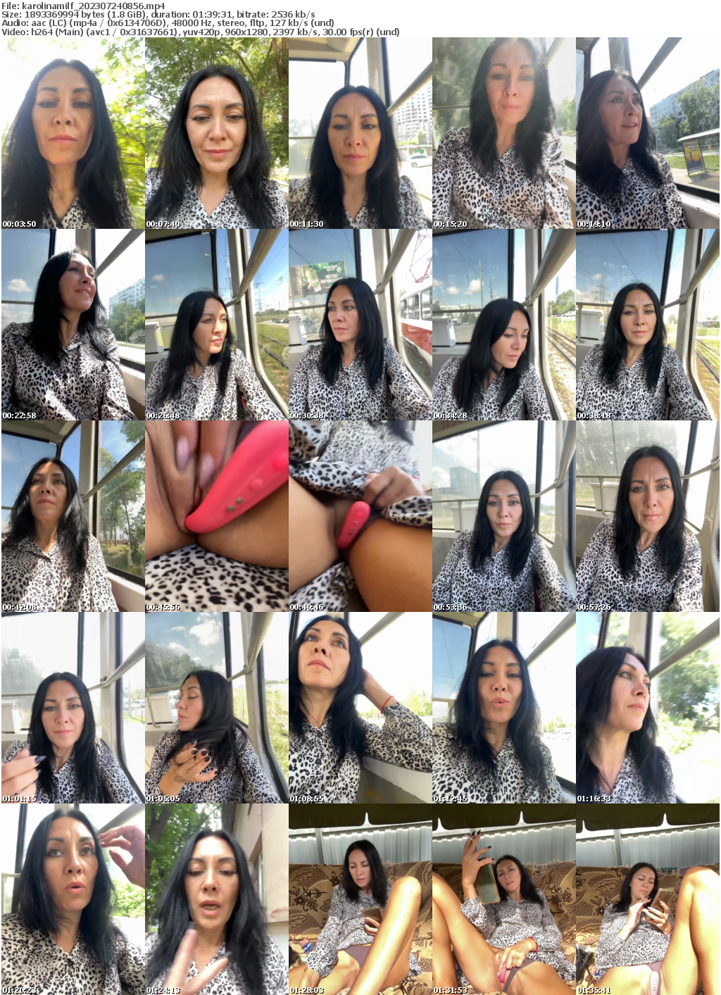 Preview thumb from karolinamilf on 2023-07-24 @ bongacams