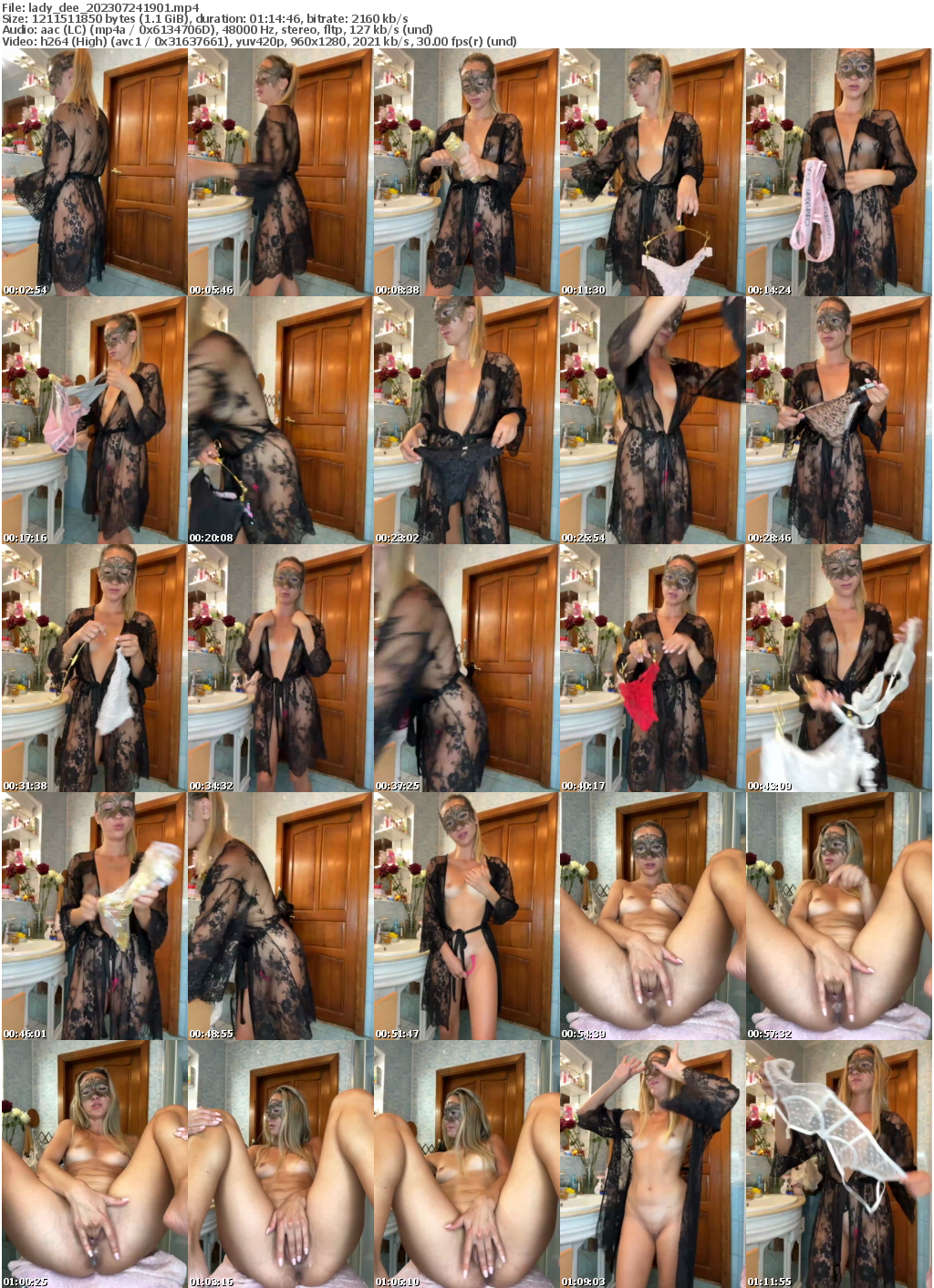 Preview thumb from lady_dee on 2023-07-24 @ bongacams