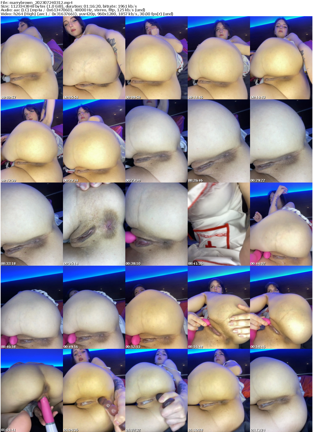 Preview thumb from marrybrown on 2023-07-24 @ bongacams