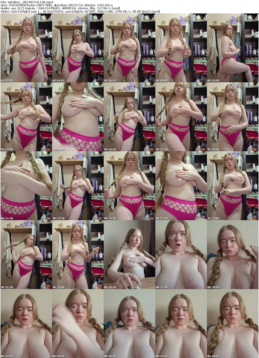 Preview thumb from milokris on 2023-07-24 @ bongacams