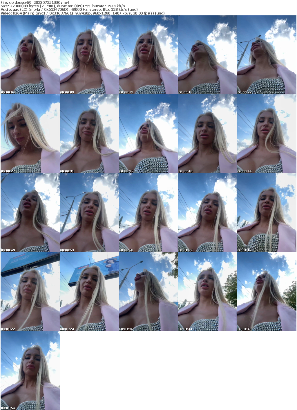 Preview thumb from goldpussy69 on 2023-07-25 @ bongacams