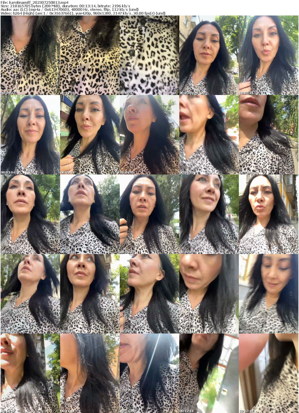 Preview thumb from karolinamilf on 2023-07-25 @ bongacams