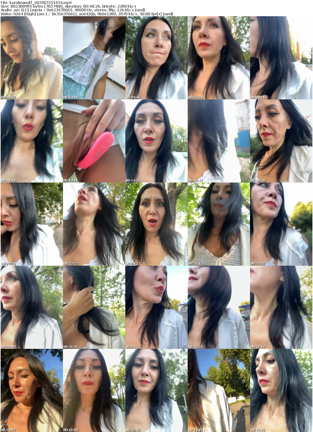 Preview thumb from karolinamilf on 2023-07-25 @ bongacams