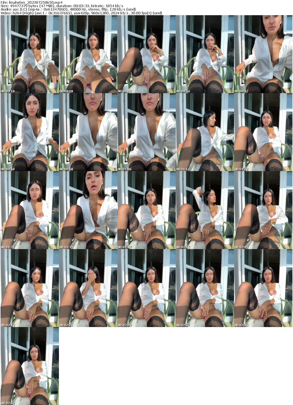 Preview thumb from linahelen on 2023-07-25 @ bongacams