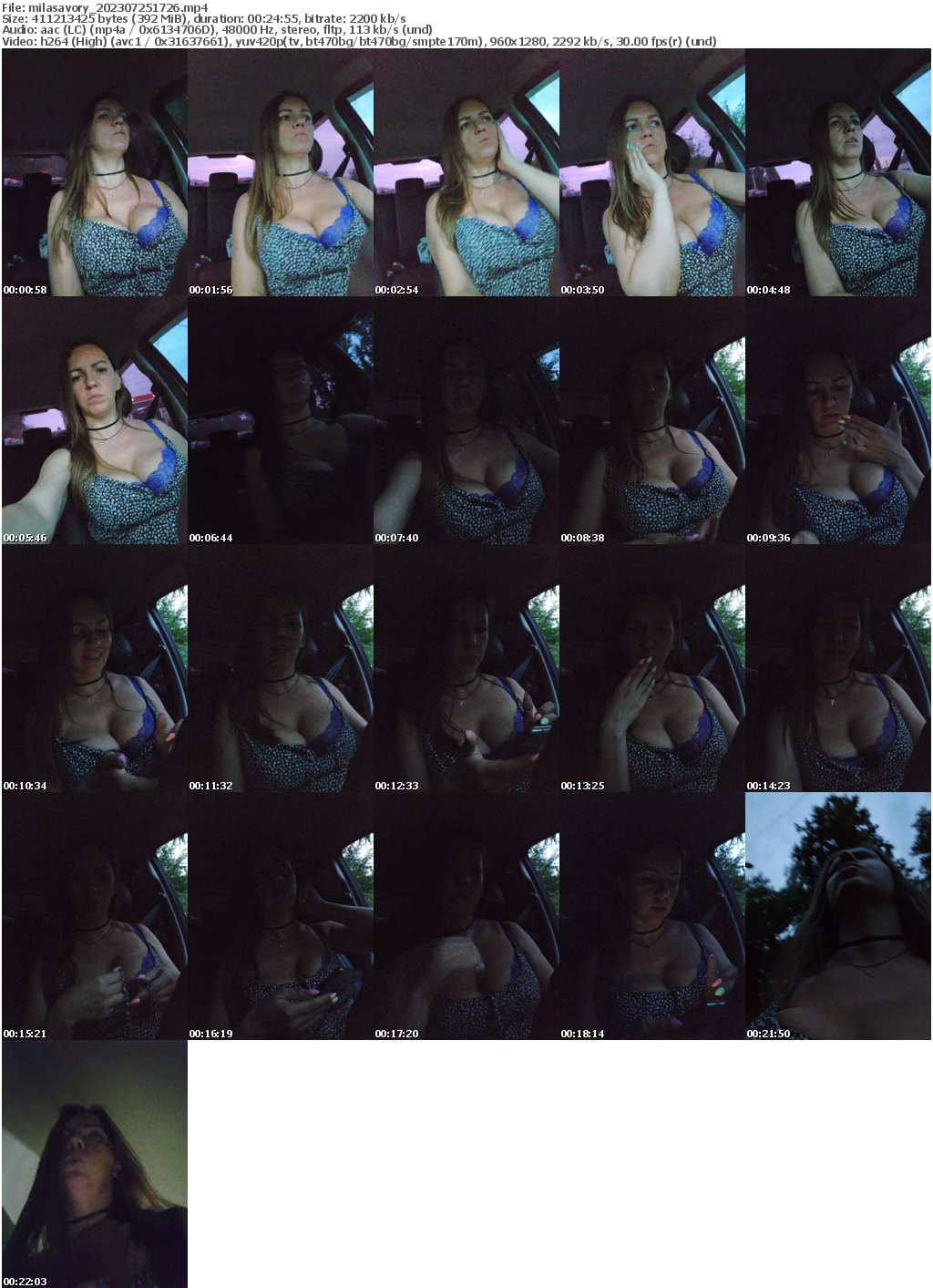 Preview thumb from milasavory on 2023-07-25 @ bongacams