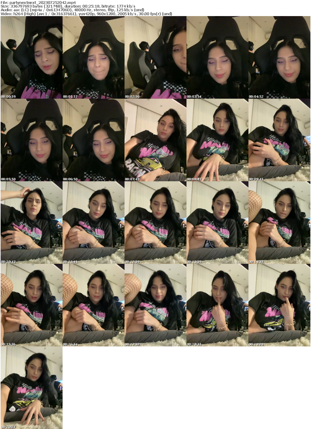 Preview thumb from partynextnext on 2023-07-25 @ bongacams