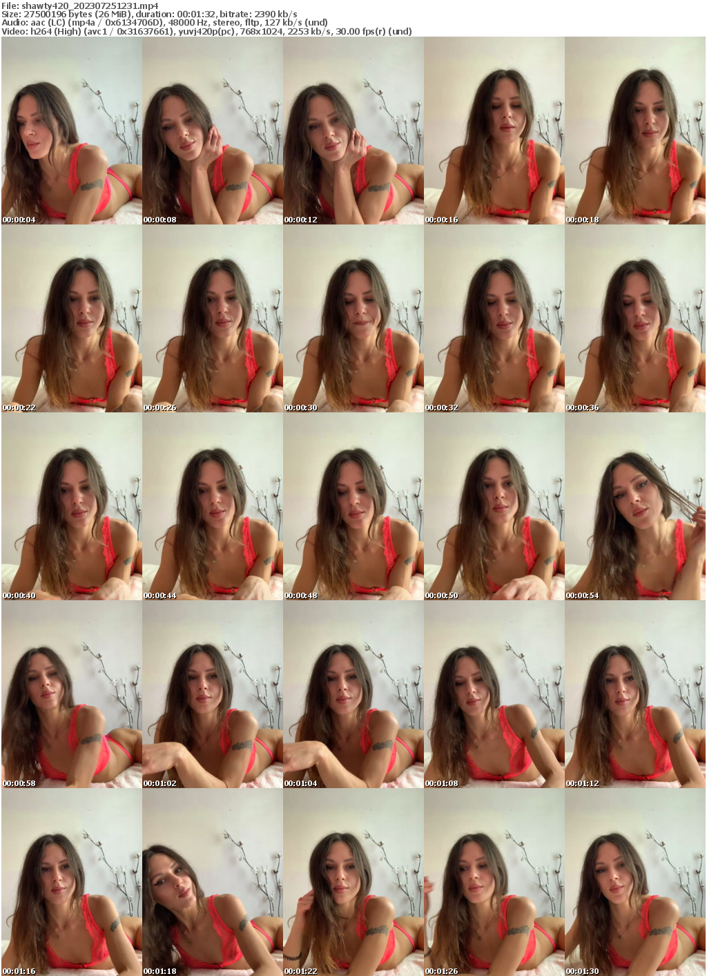 Preview thumb from shawty420 on 2023-07-25 @ bongacams