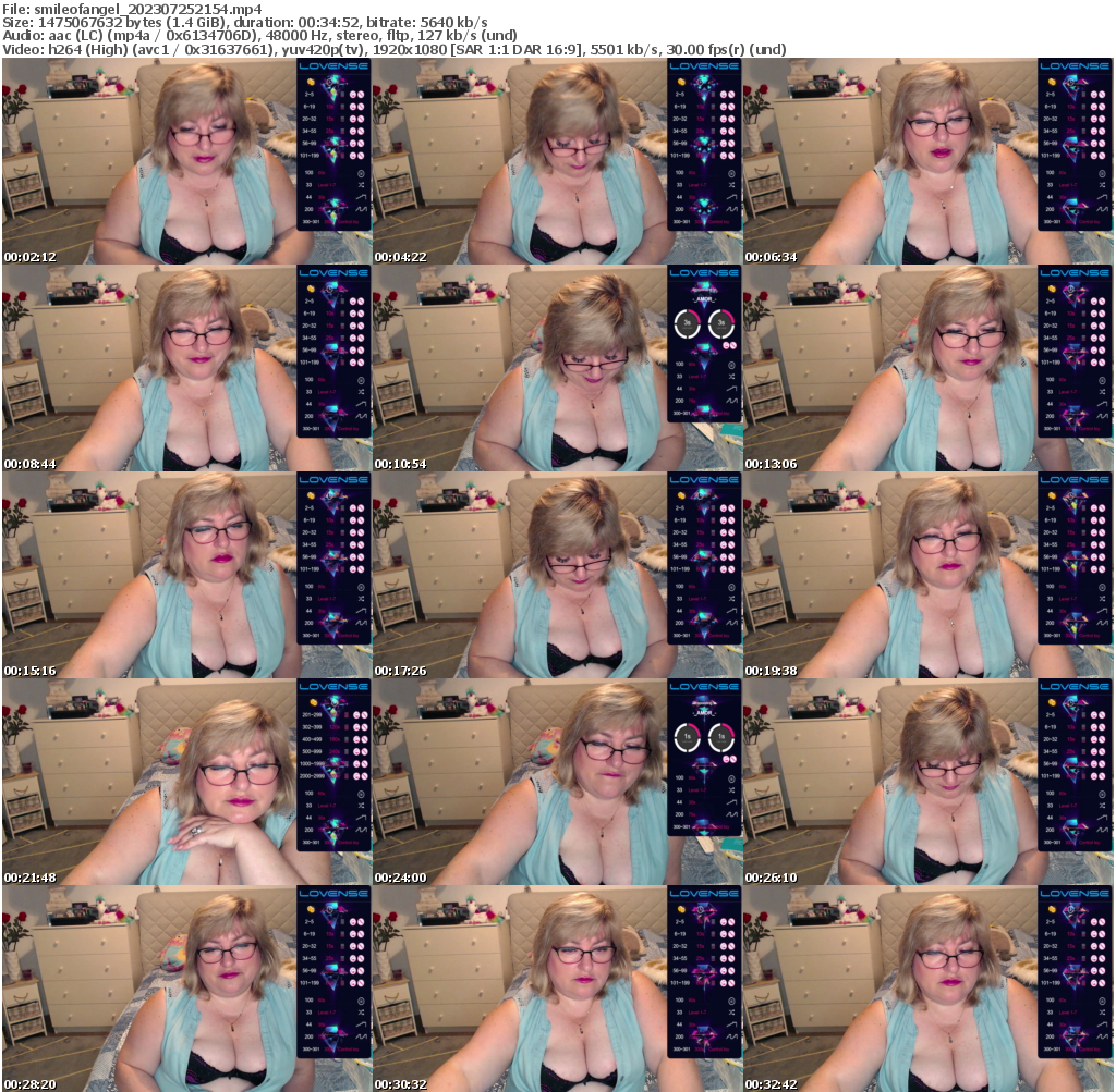 Preview thumb from smileofangel on 2023-07-25 @ bongacams