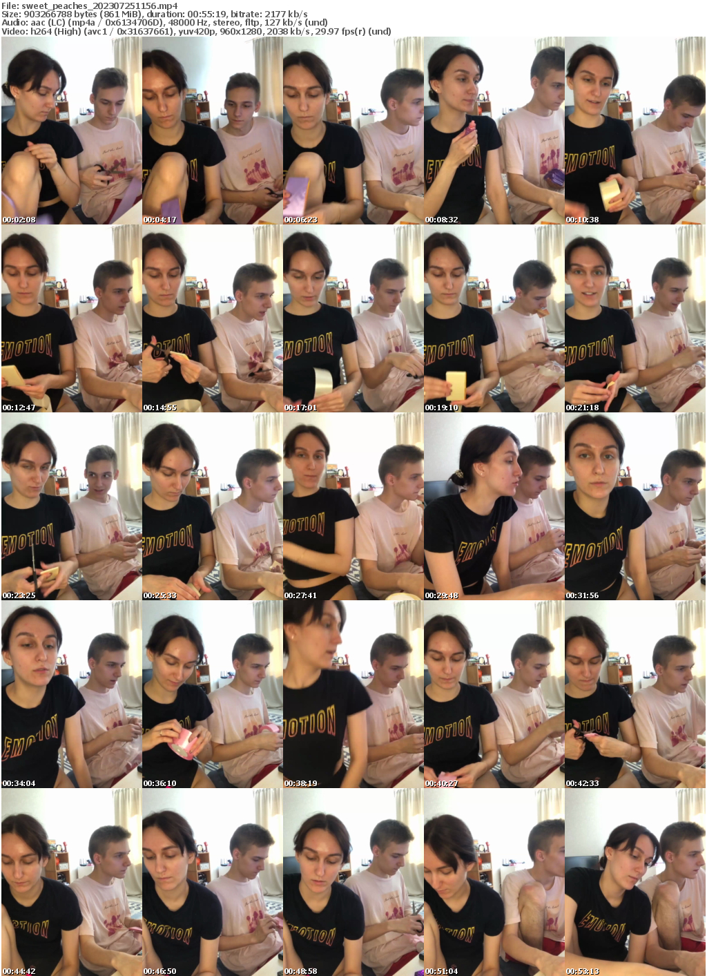 Preview thumb from sweet_peaches on 2023-07-25 @ bongacams