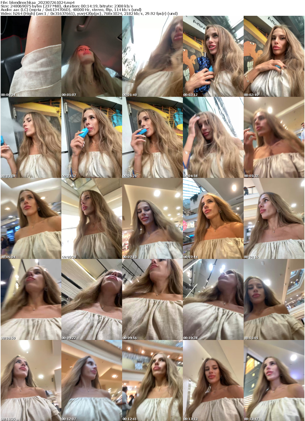Preview thumb from blondinochkaa on 2023-07-26 @ bongacams
