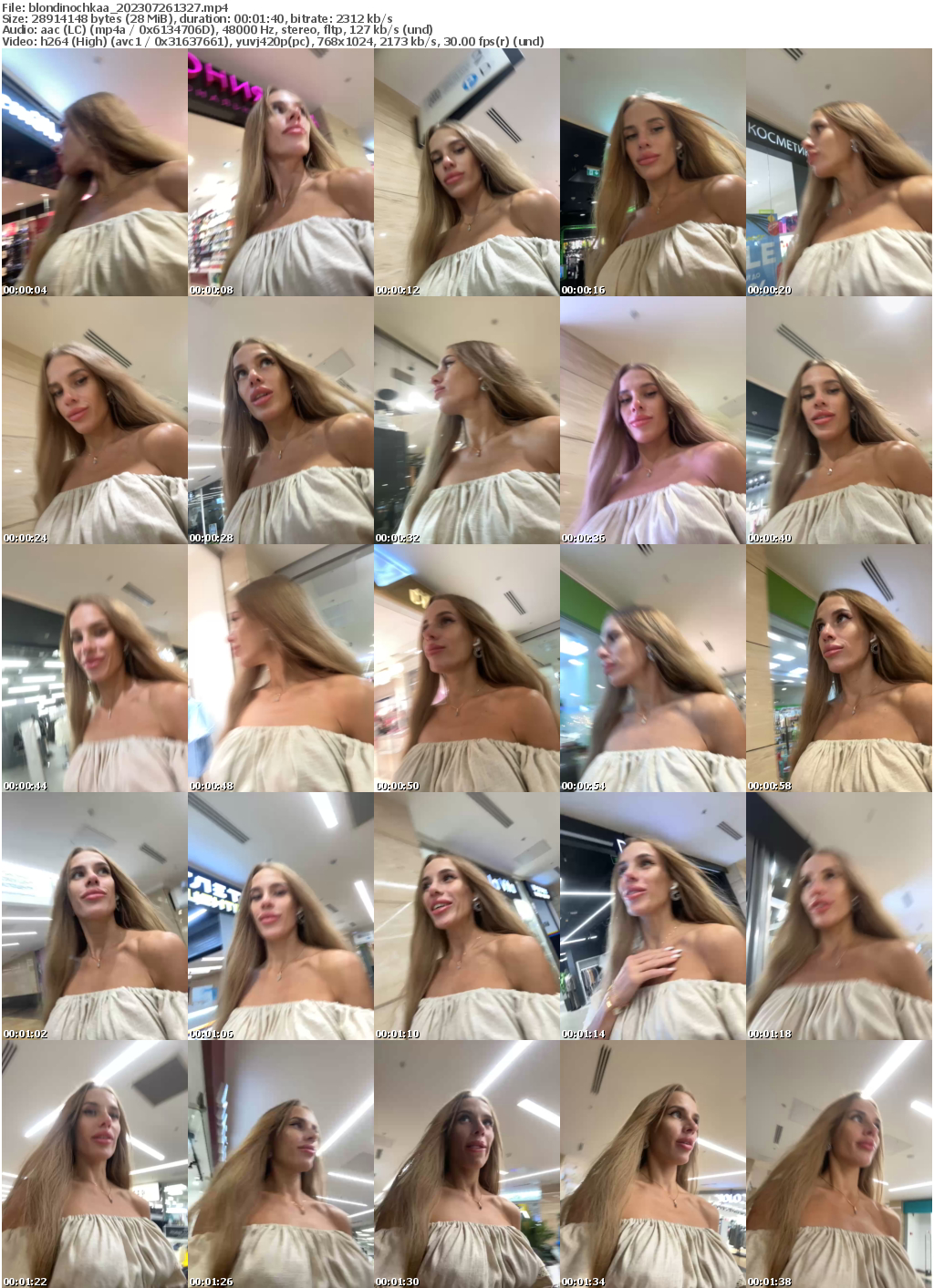 Preview thumb from blondinochkaa on 2023-07-26 @ bongacams