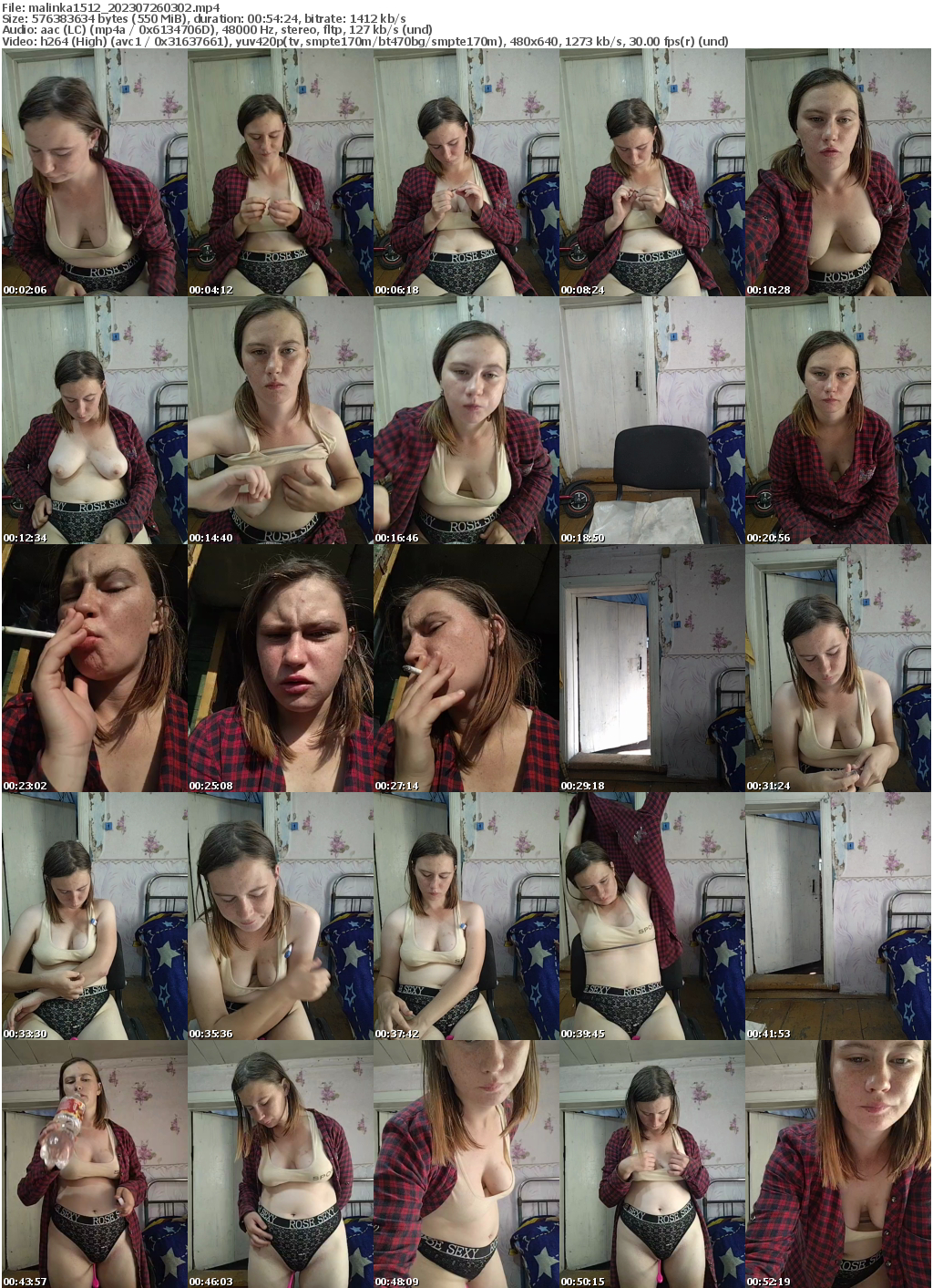 Preview thumb from malinka1512 on 2023-07-26 @ bongacams