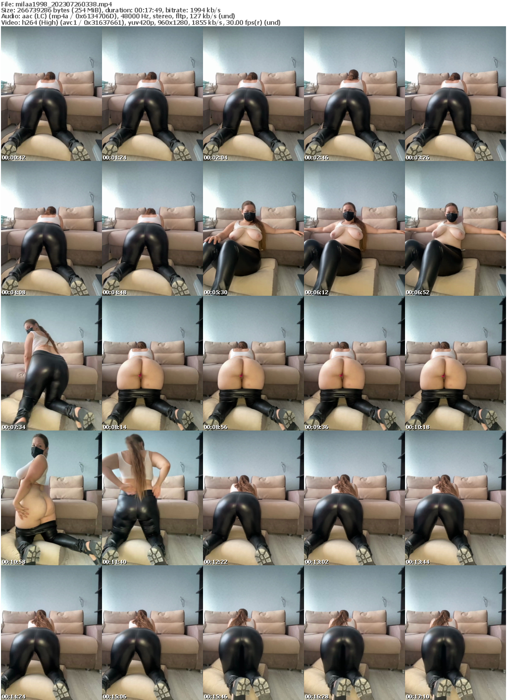 Preview thumb from milaa1998 on 2023-07-26 @ bongacams