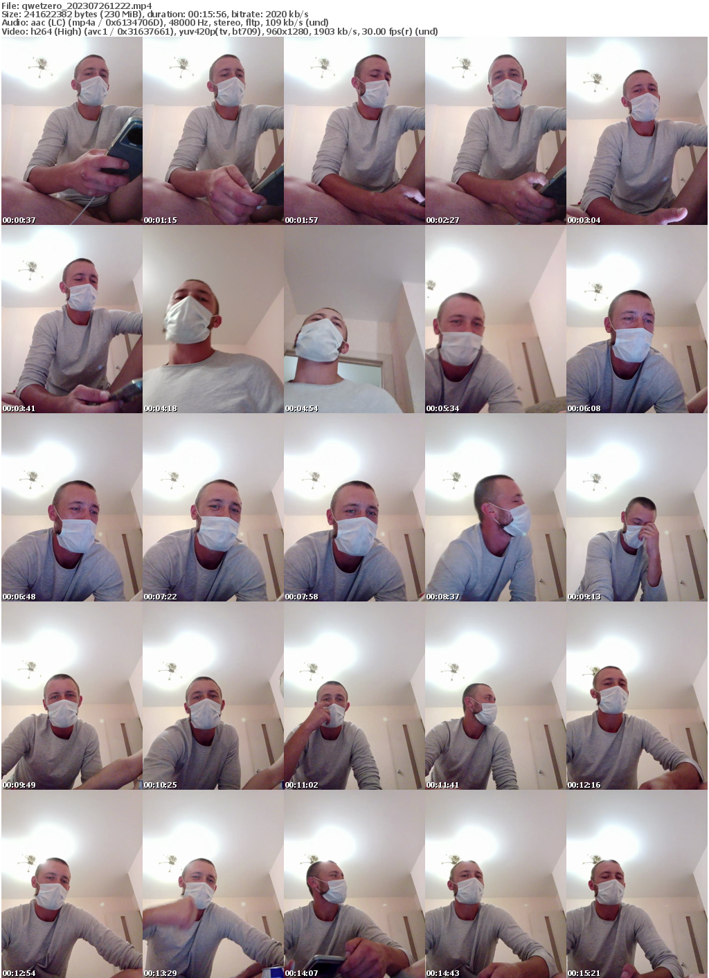 Preview thumb from qwetzero on 2023-07-26 @ bongacams