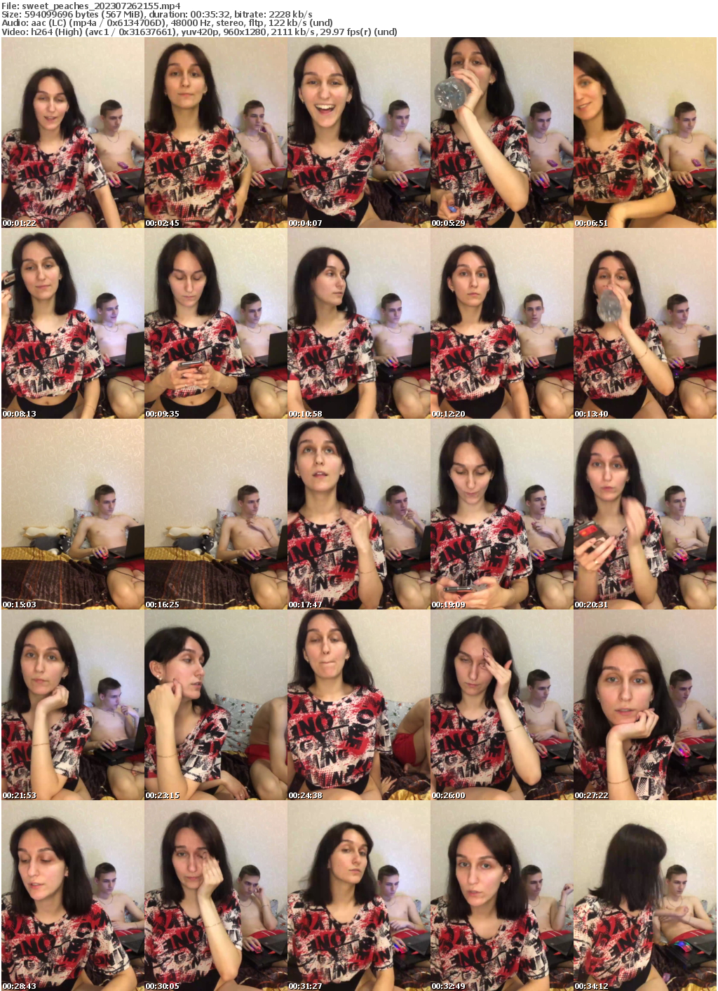 Preview thumb from sweet_peaches on 2023-07-26 @ bongacams