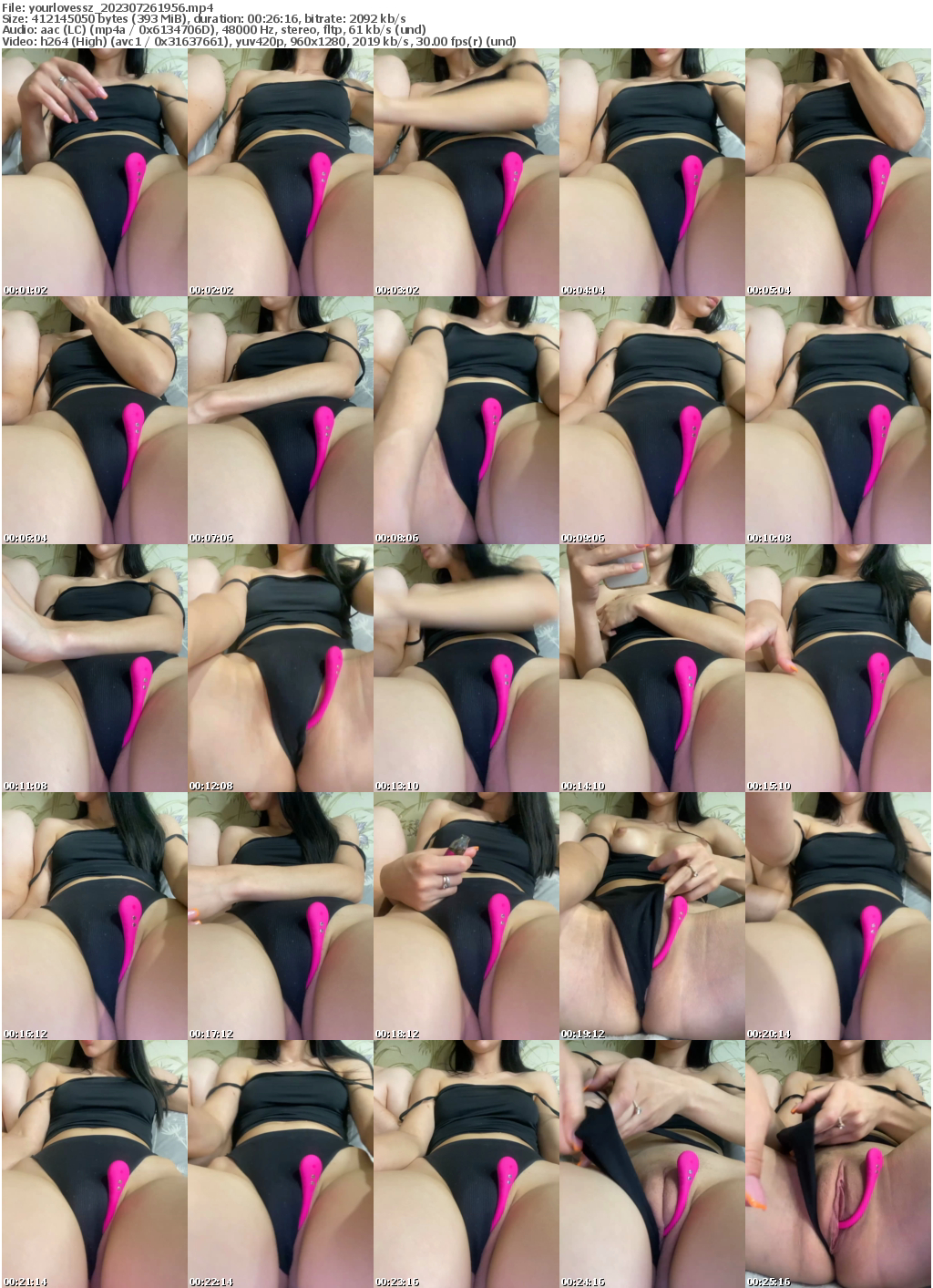 Preview thumb from yourlovessz on 2023-07-26 @ bongacams